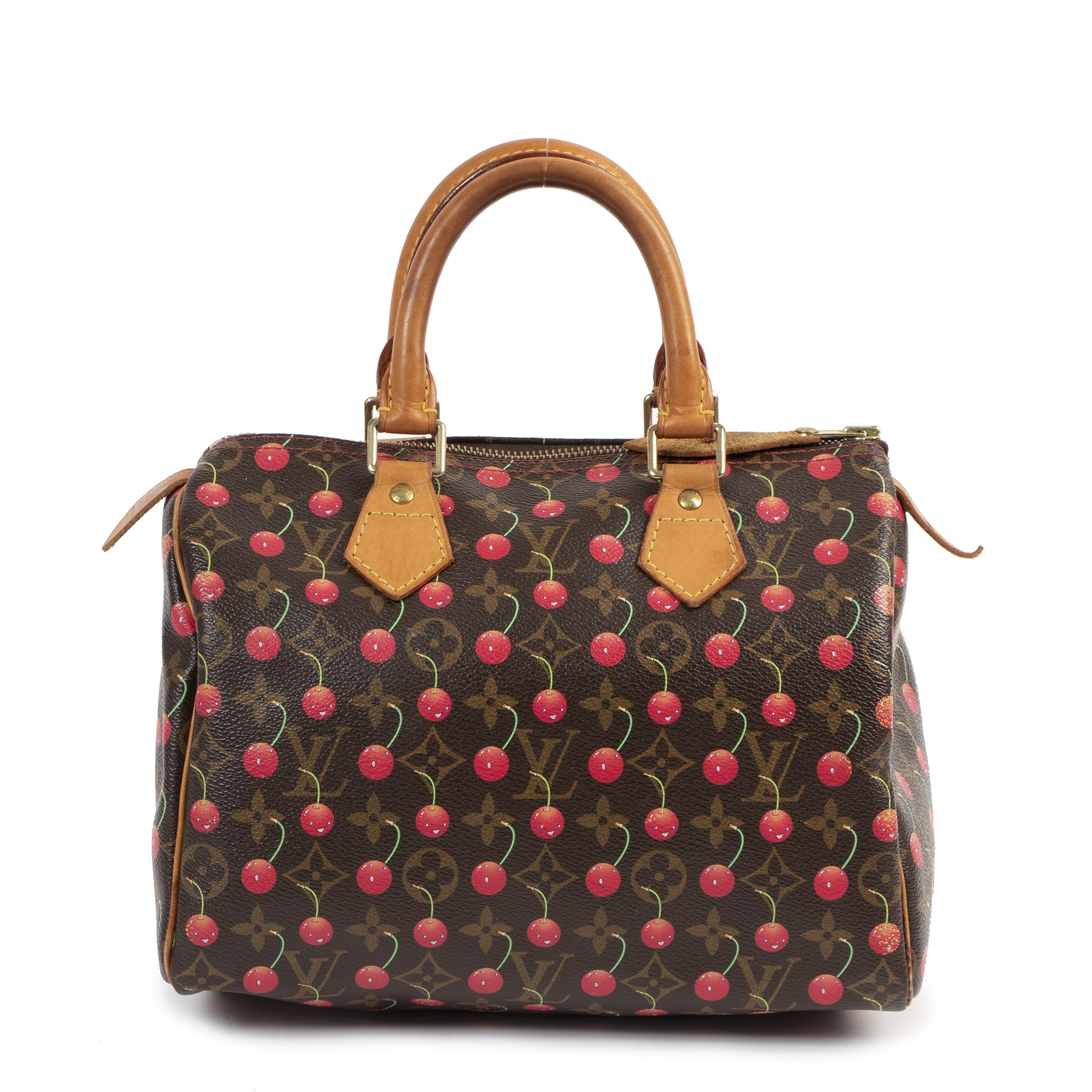 100% authenticity Guarantee - Louis Vuitton Cherry Cerises Speedy