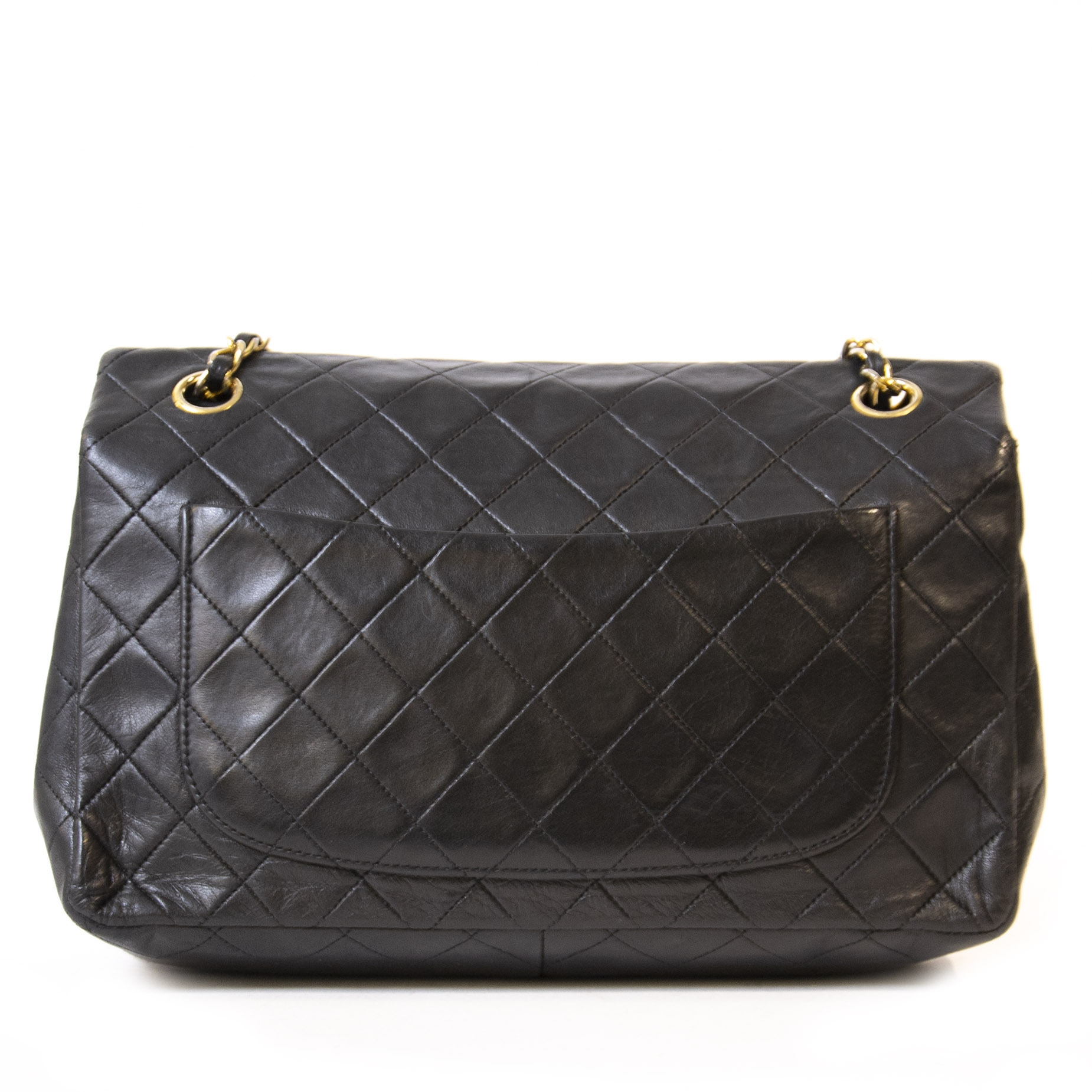 【ヴィンテージ】Rank:S☆Chanel Black Series14 Classic Flap Chanel Vintage Black Classic Flap Bag GHW ○ Labellov ○ Buy