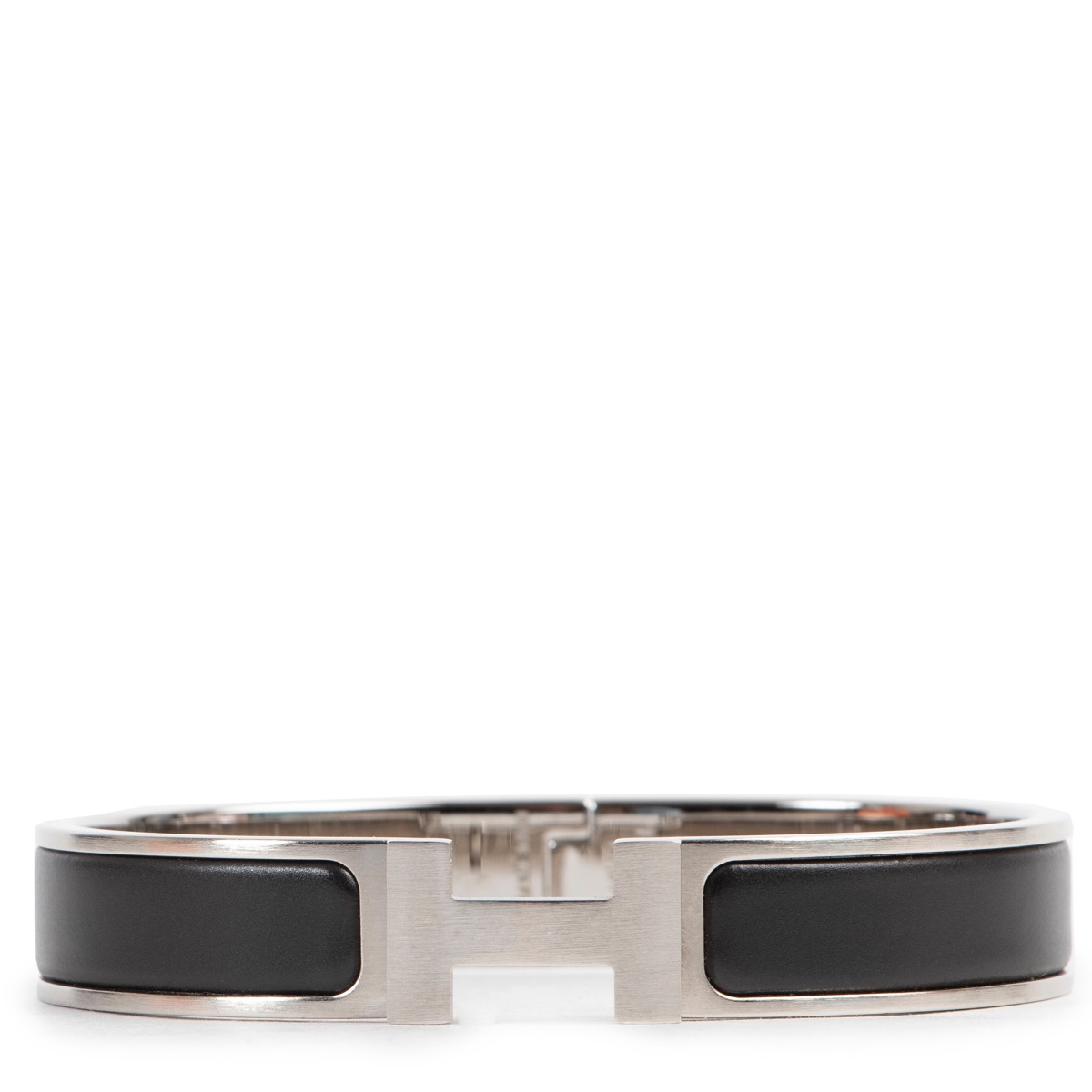 Hermes black bracelet hot sale