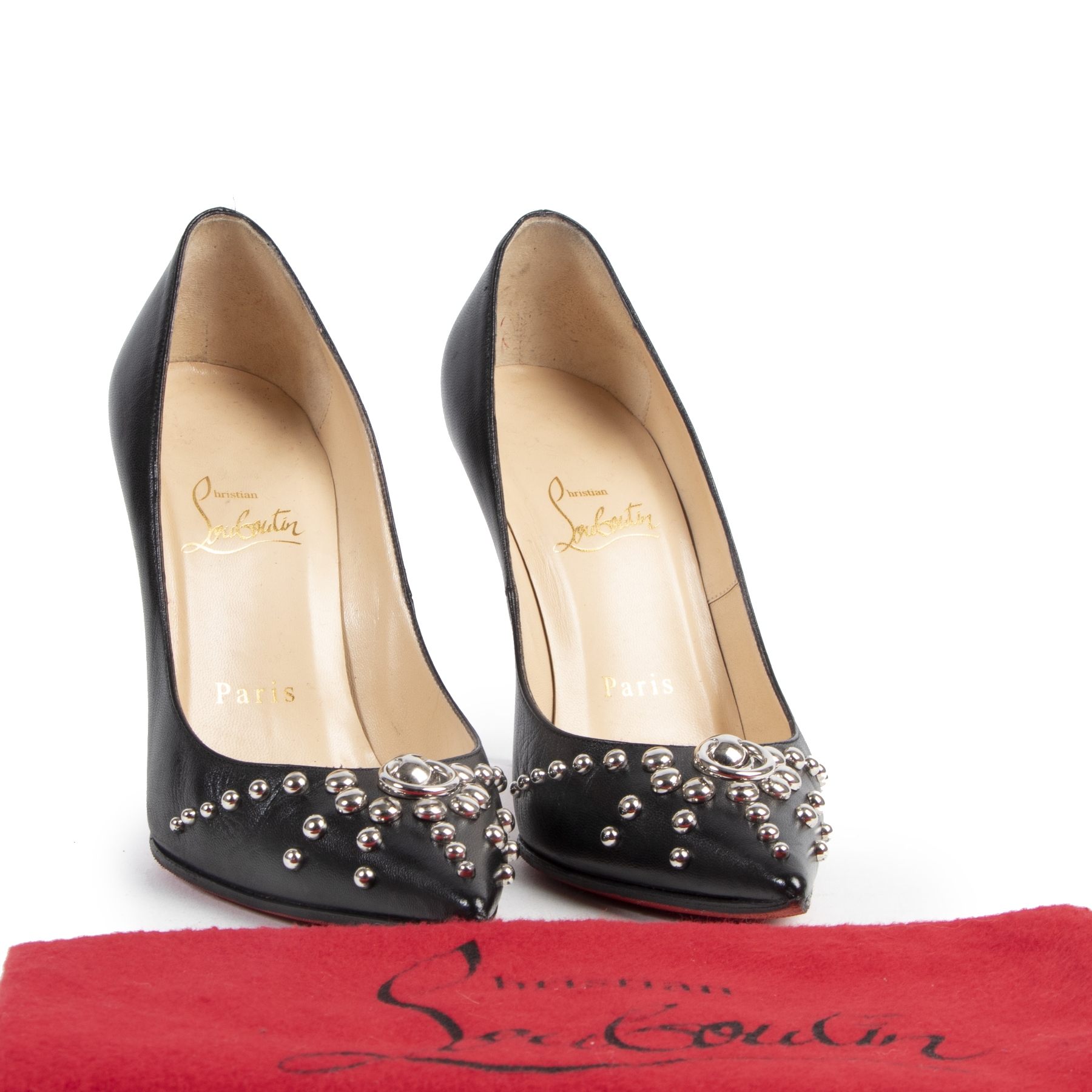 Christian Louboutin DOOR KNOCK パンプス 25cm Women :: Designer Shoes :: Christian Louboutin Kid Door Knock