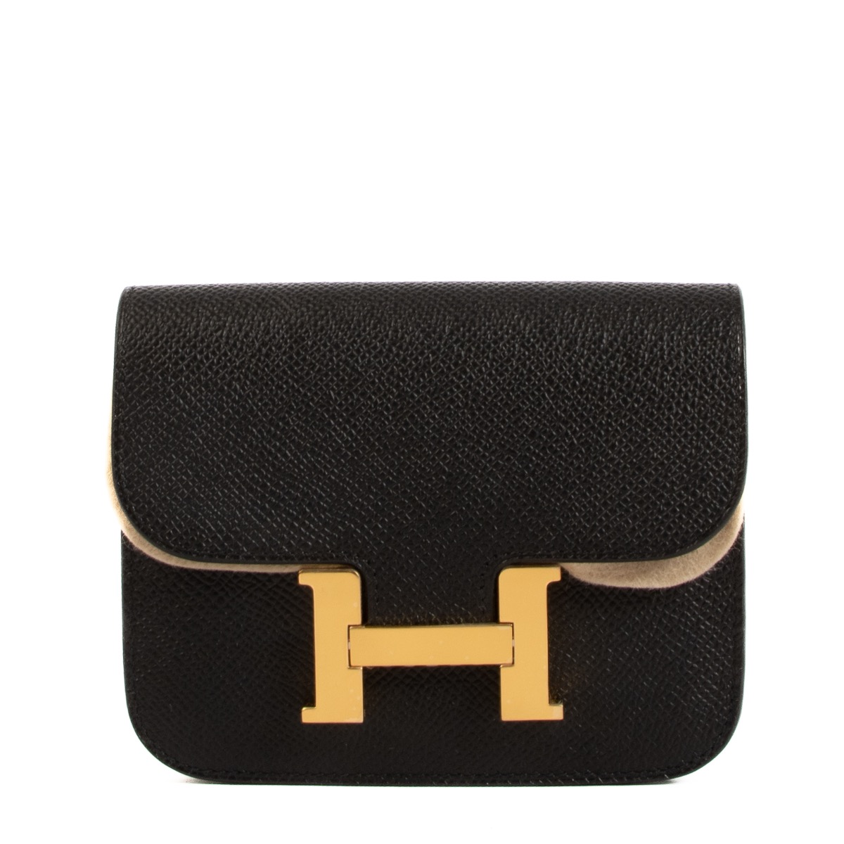 Constance slim sales wallet hermes