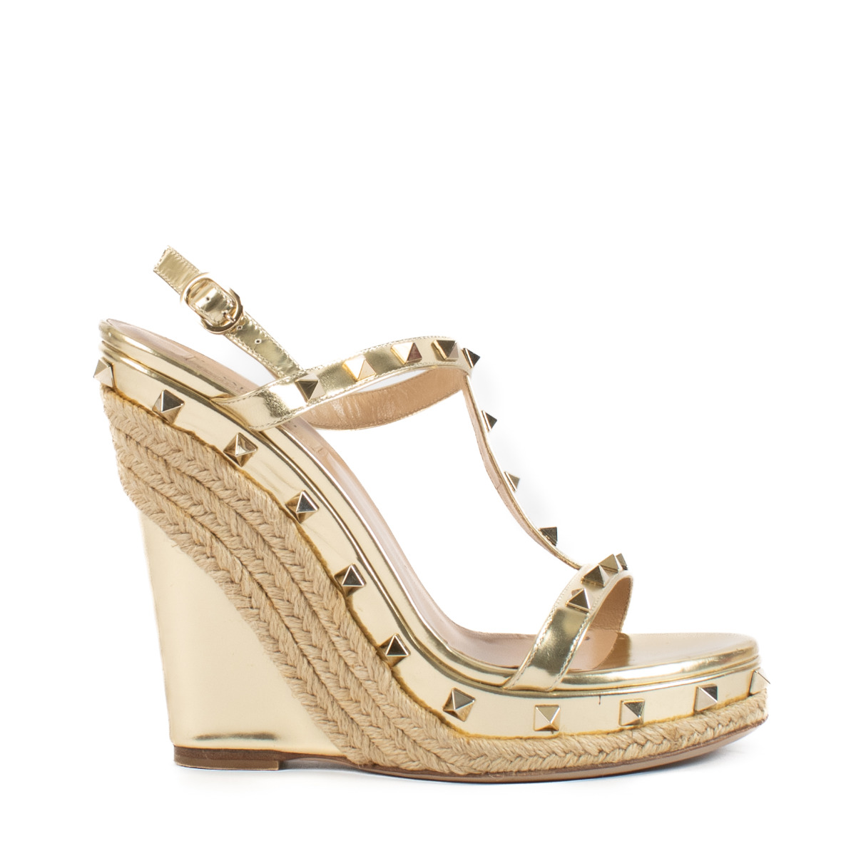 VALENTINO スパイクバングル ゴールド Vロゴ シグネチャー メタル バングル for ウィメンズ インチ