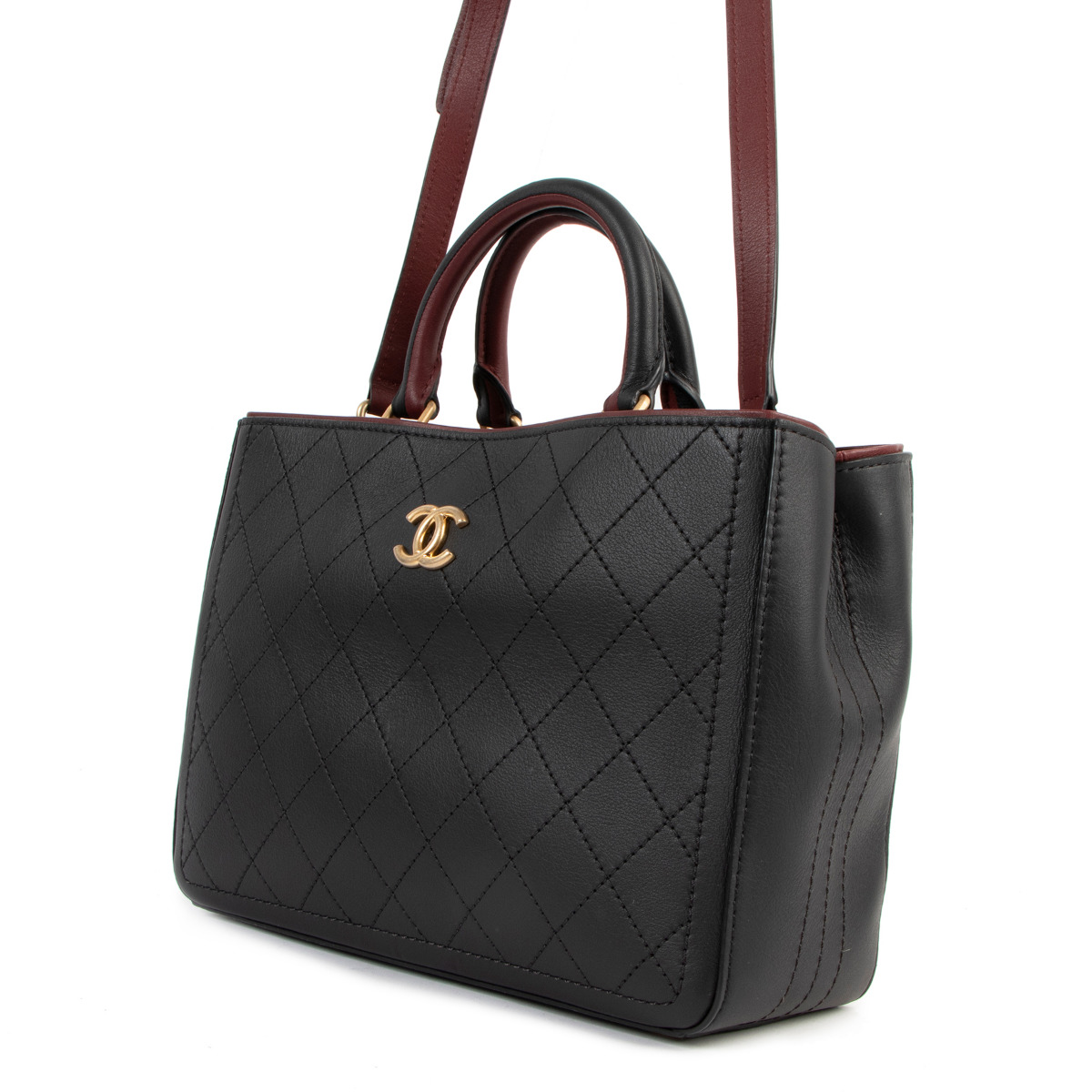 Chanel bullskin shopping bag shop