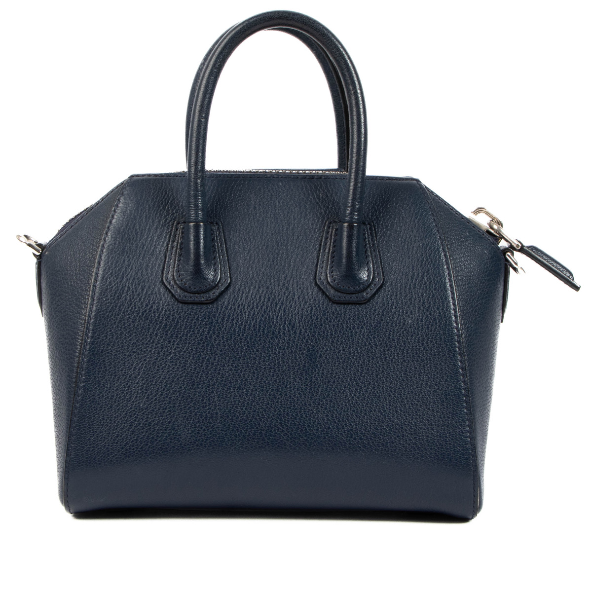Givenchy Navy Blue Antigona Mini Crossbody Bag Labellov Buy and Sell Authentic Luxury