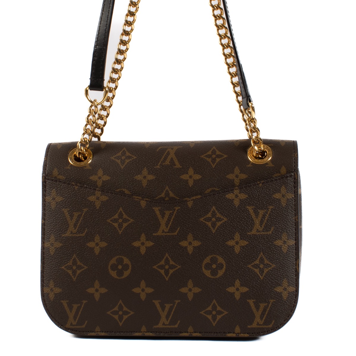 送料込◆希少品【LOUIS VUITTON】Passy チェーンバッグ Monogram Louis Vuitton Monogram Sac Passy Crossbody Bag ○ Labellov