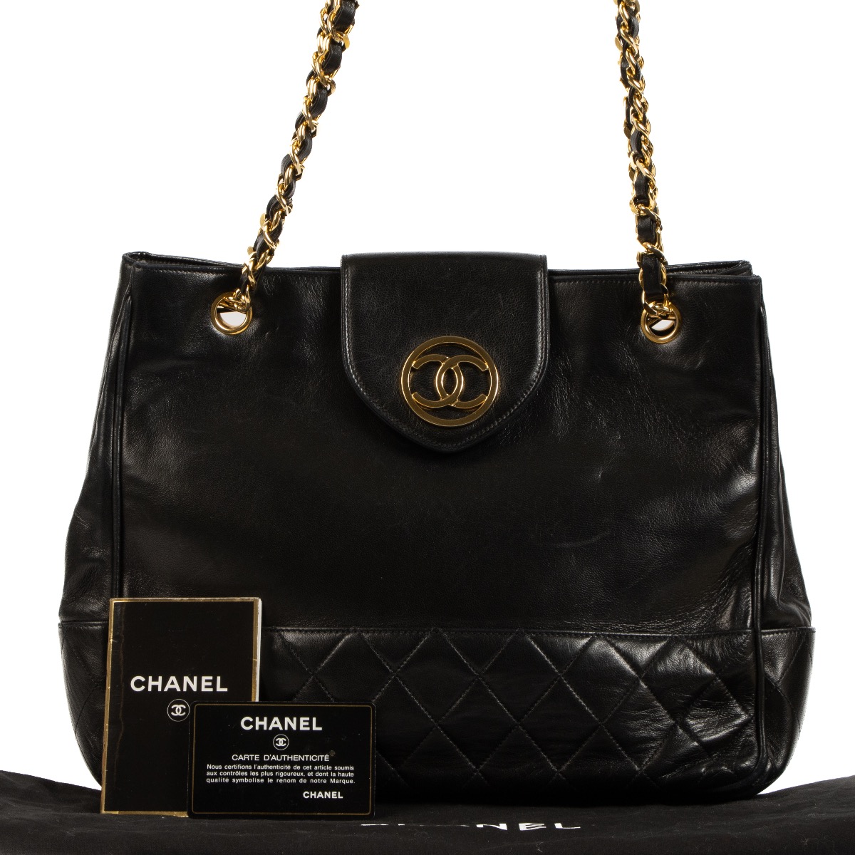 Chanel Vintage CC Chain Bag ○ Labellov ○ Buy and Sell Authentic Luxury