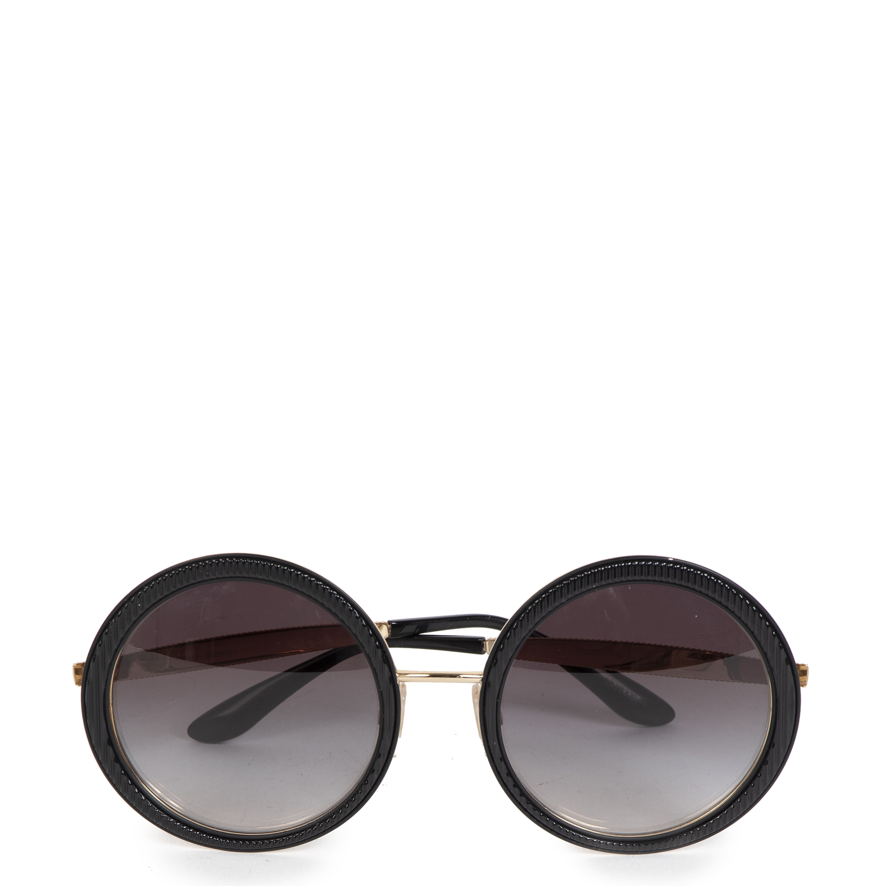 Dolce and gabbana round crystal sunglasses discount