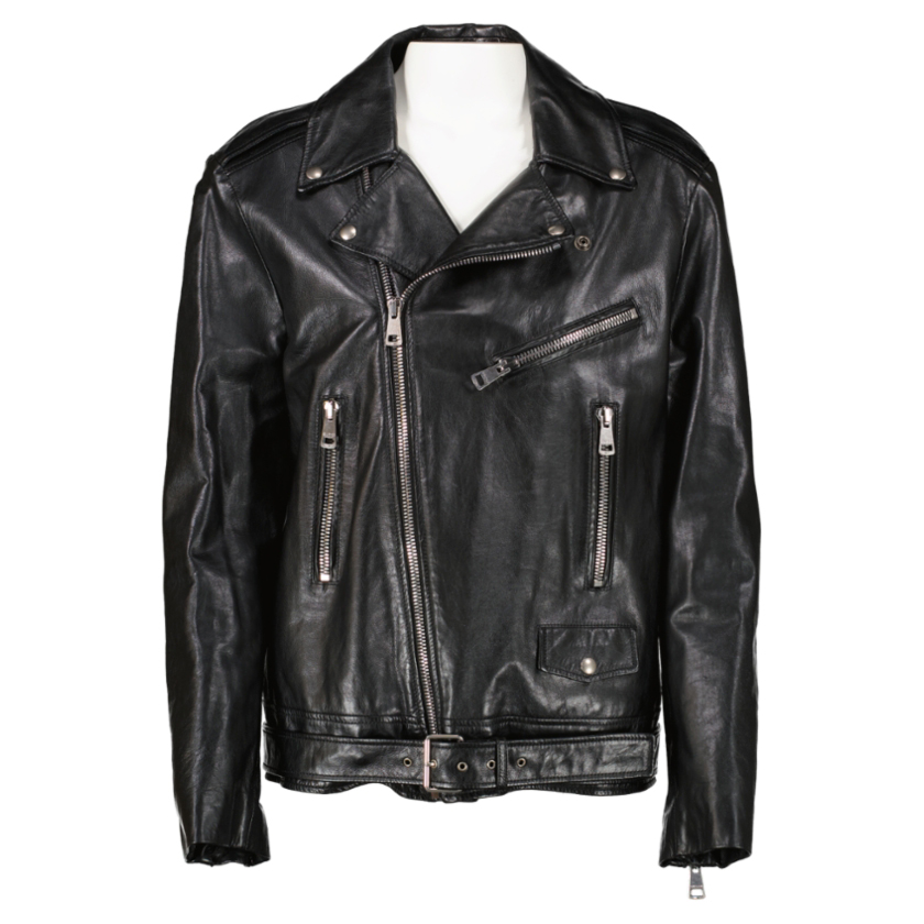 Gucci Black GG Skull Leather Biker Jacket Size IT42 Labellov Buy and Sell Authentic Luxury