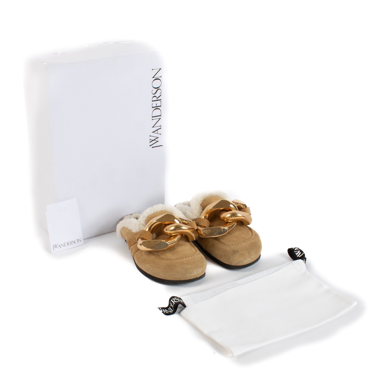 JW Anderson Chain Fur Loafers - Size 37 ○ Labellov ○ Buy JW Anderson Chain Fur Loafers - Size 37 ○ Labellov ○ Buy