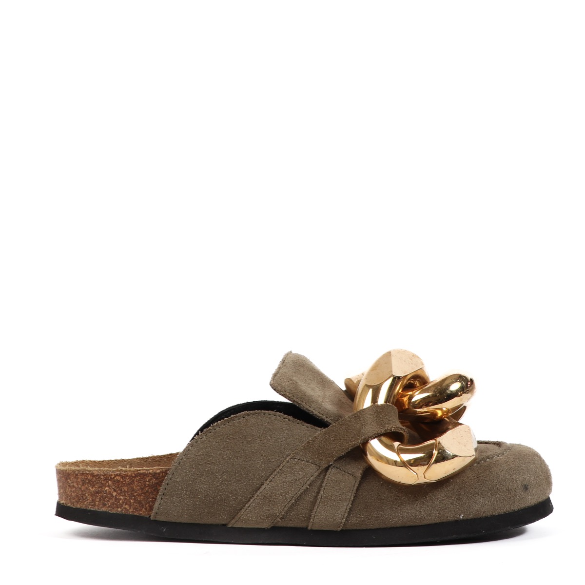 靴 jw anderson 23aw chain leather mule 37 CHAIN LOAFER LEATHER MULES – JW Anderson