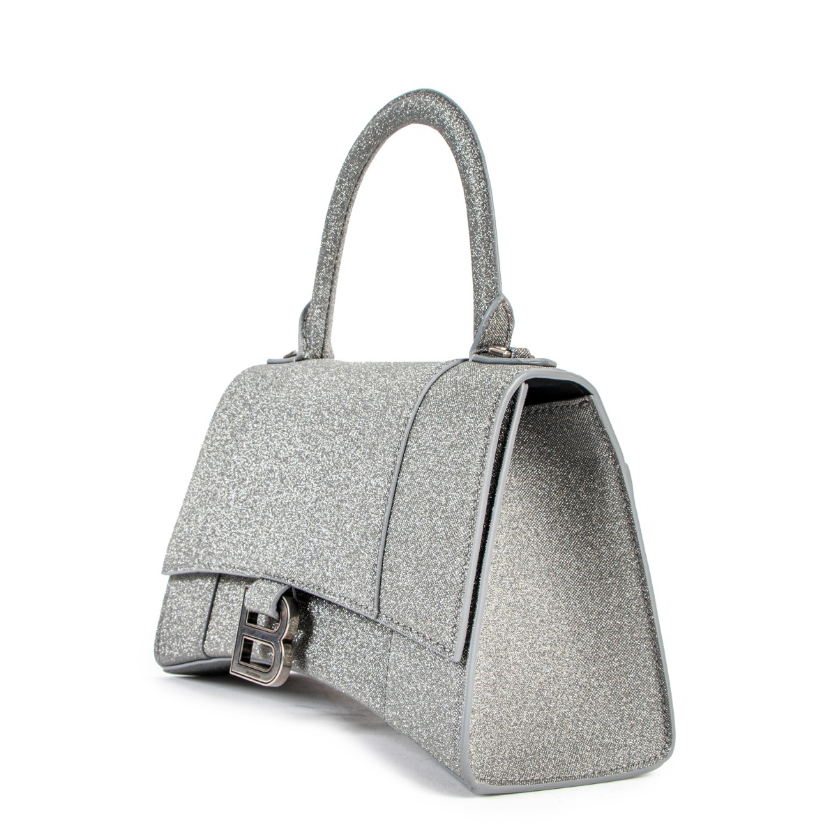 Balenciaga shop glitter pouch