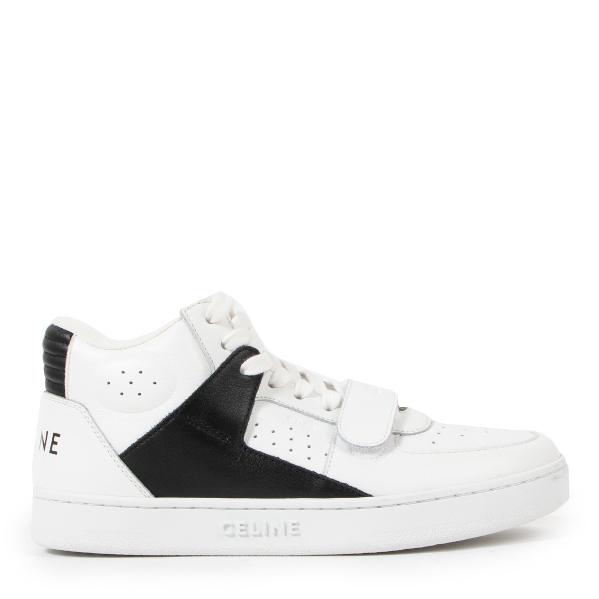 Celine CT-02 Trainer Mid Sneakers With Scratch - Size 36