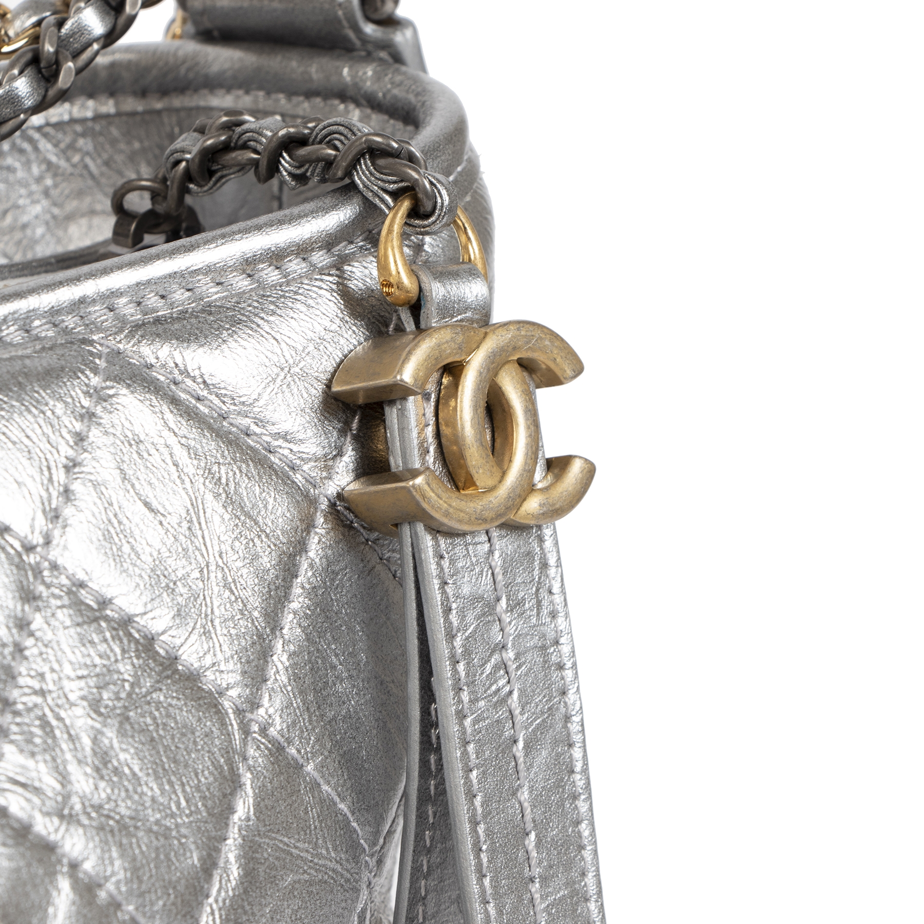 Chanel gabrielle silver shop