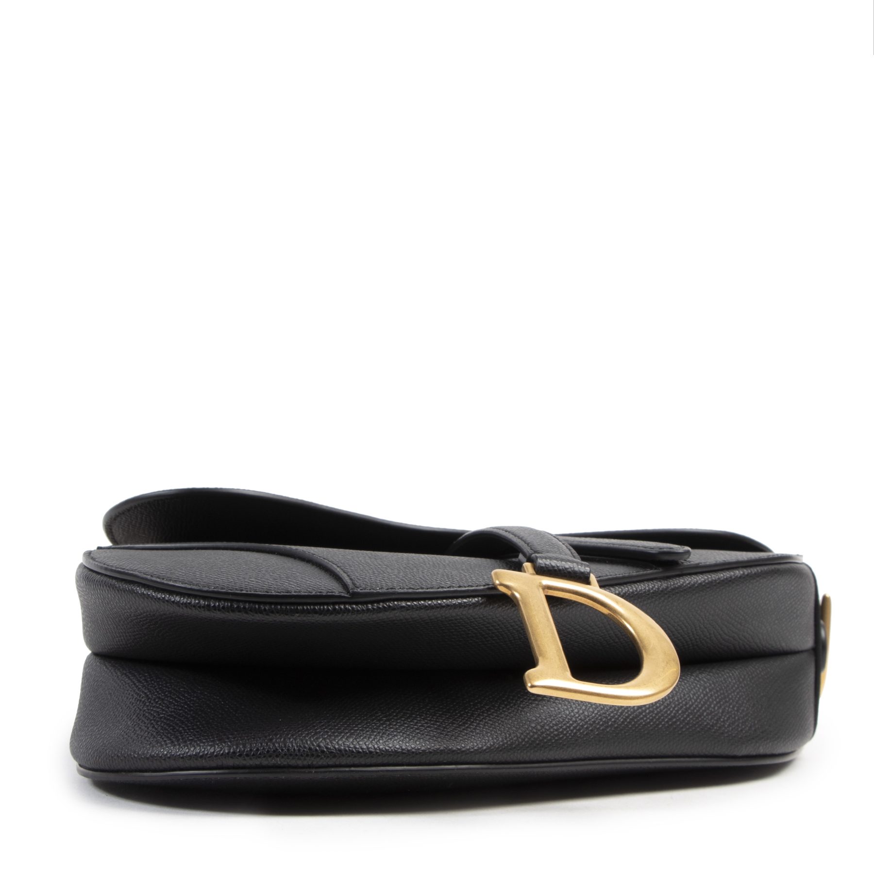 Dior Black Saddle Bag + Strap ○ Labellov ○ Buy and Sell