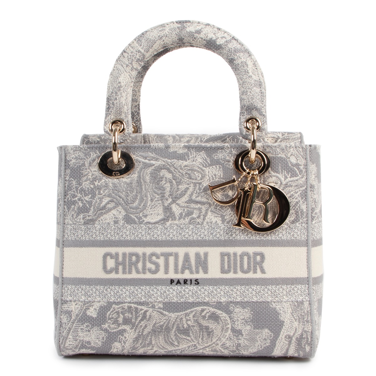 Christian dior shop gray bag