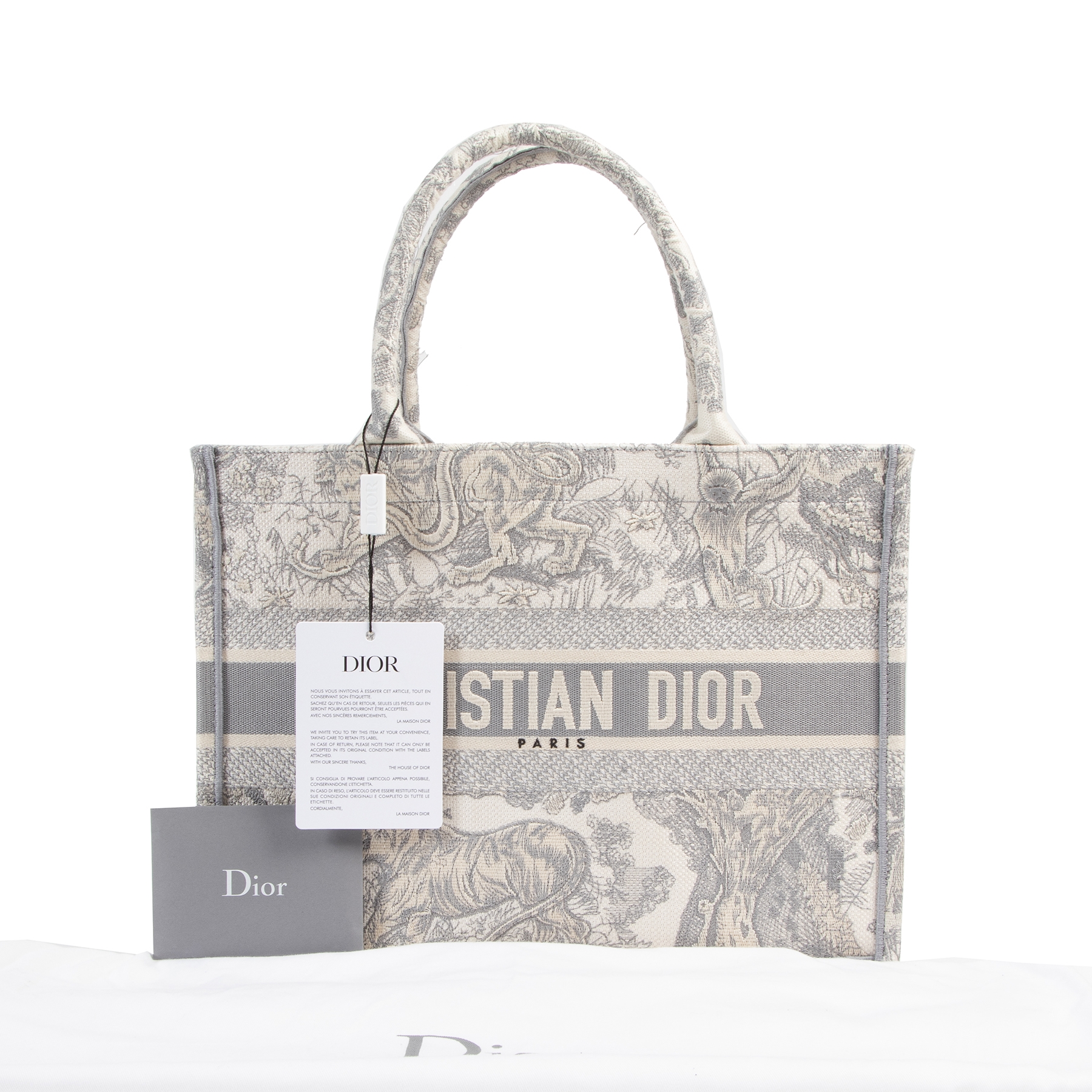 【★国内発送★】 Dioriviera Dior Book Tote バッグ ミディアム DIOR - Medium Dioriviera Dior Book Tote – The Sale Sisters