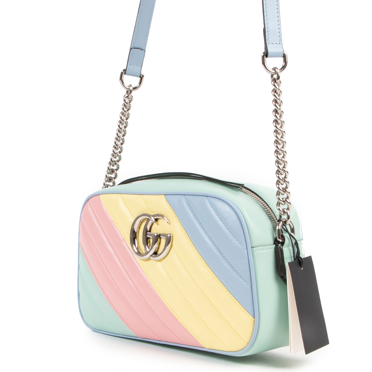 Sac Gucci Multicolor Pastel Gucci Marmont Multicolor Pastel Gucci
