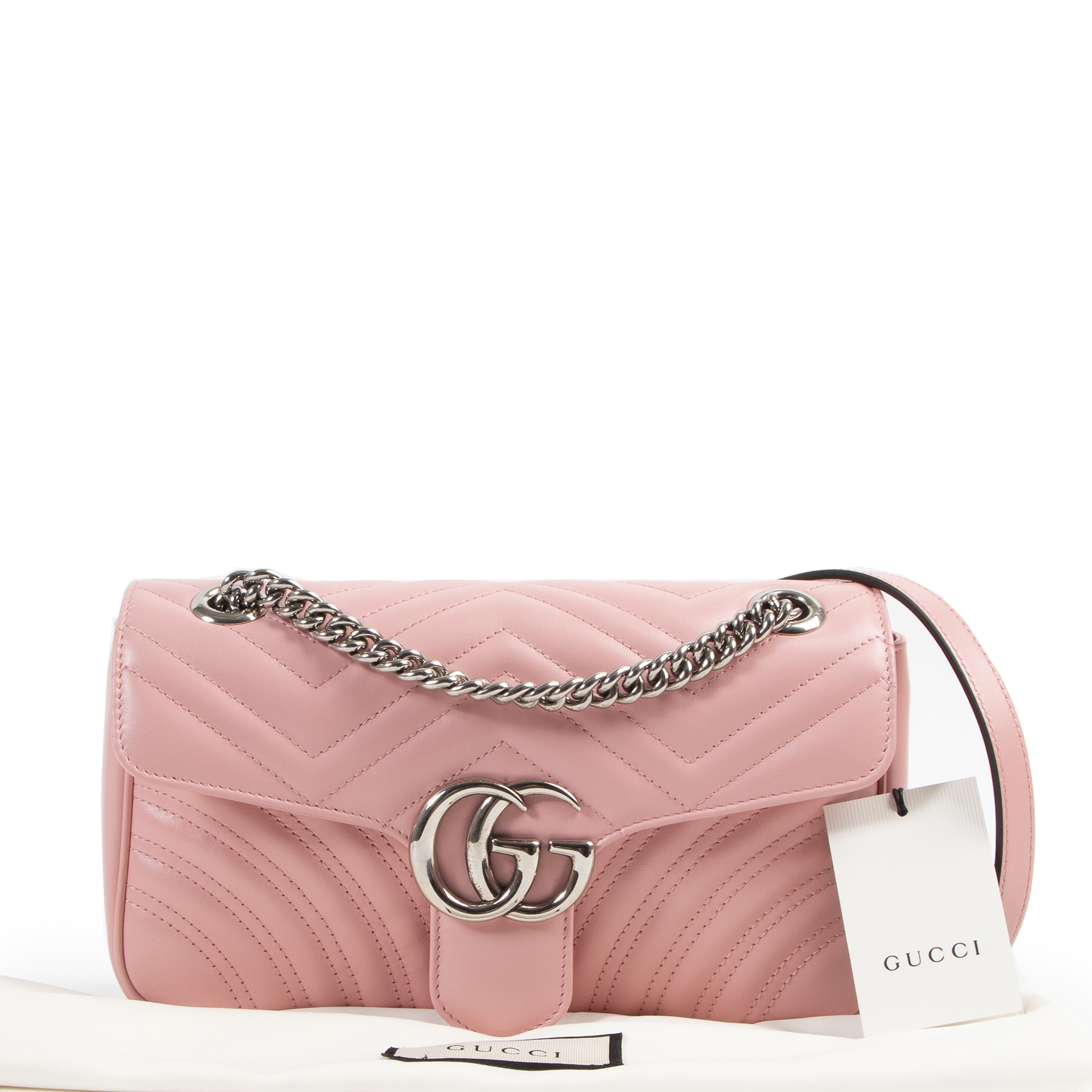 gucci baby pink bag