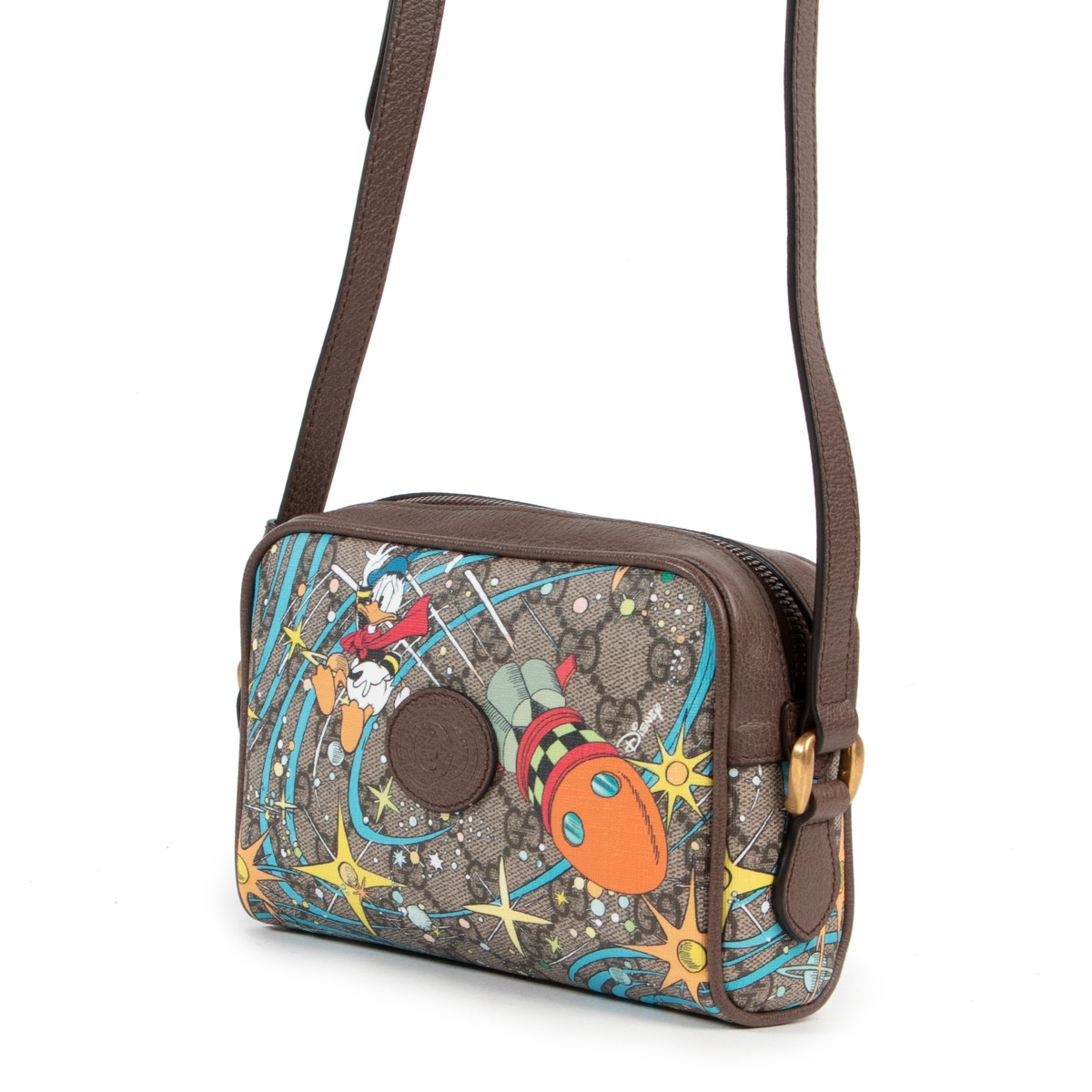 Disney x Gucci Donald Duck Mini Shoulder Bag ○ Labellov