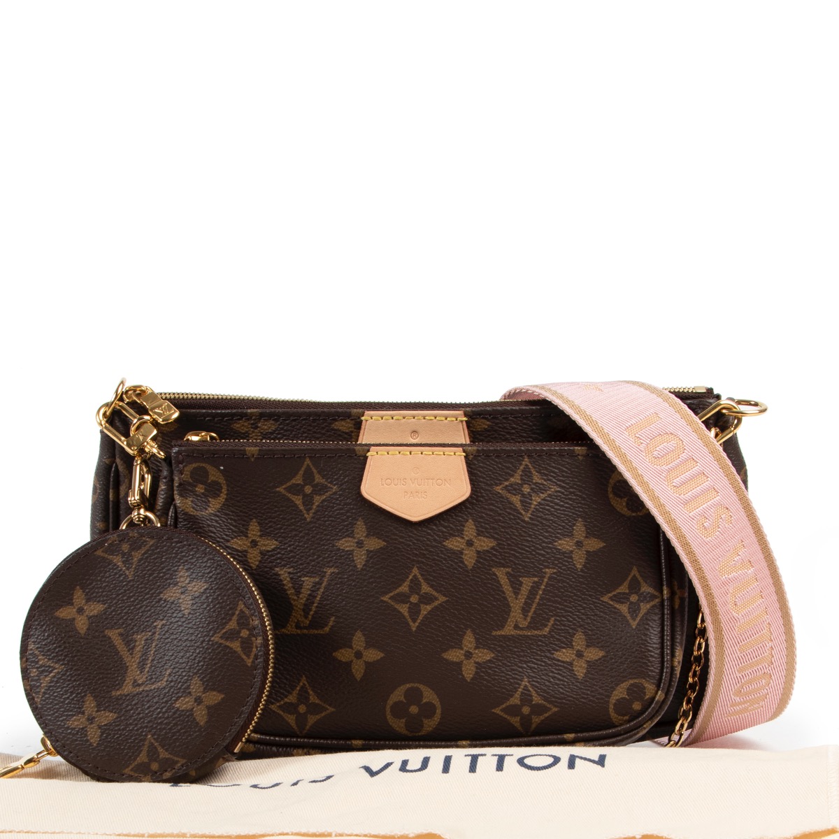 Leather crossbody bag Louis Vuitton Multicolour in Leather - 21628571