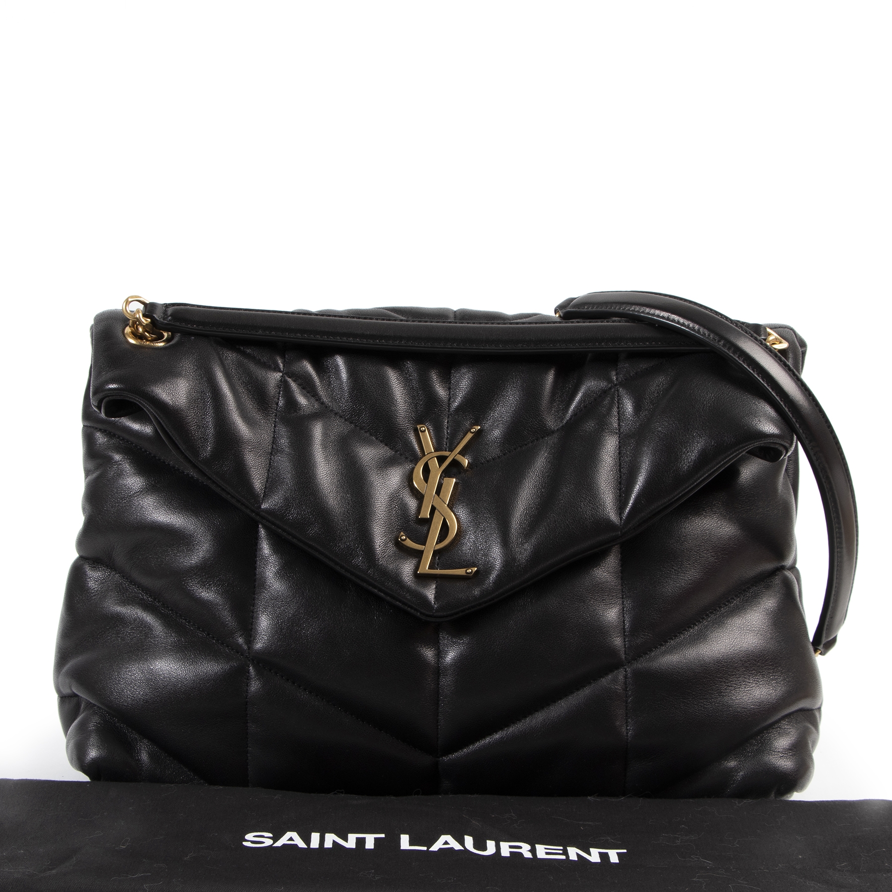 Ysl loulou sales puffer bag medium