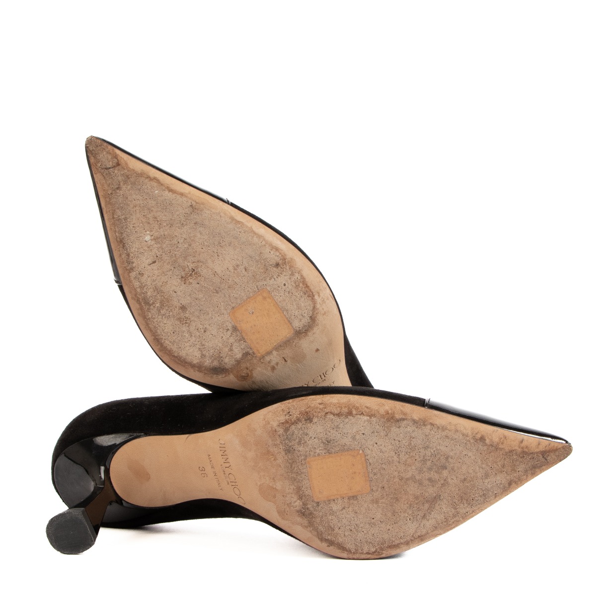 Jimmy Choo Rene 65 Black Suede Pumps Size 36 ○ Labellov ○ Buy