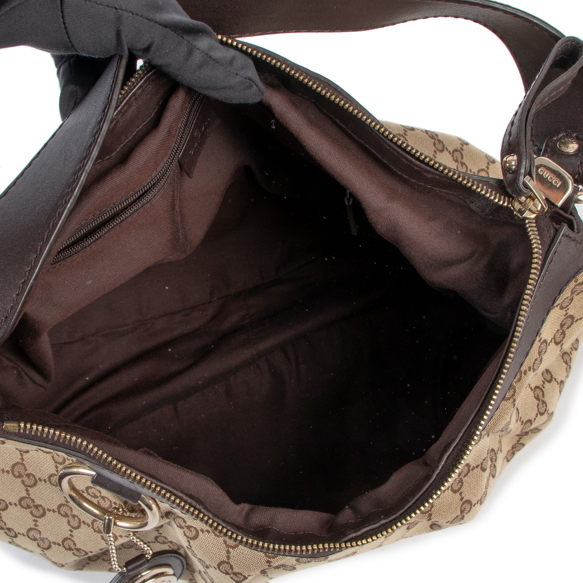 Gucci GG Canvas Medium Sukey Hobo Bag ○ Labellov ○ Buy and