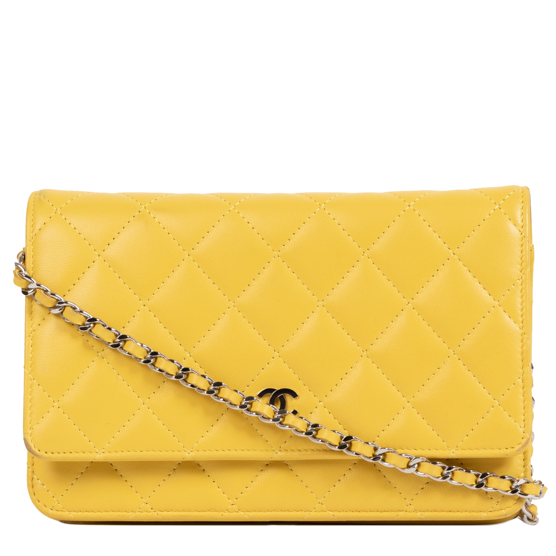 CHANEL #MCA186-35211 Long Yellow Leather Wallet – ALL YOUR BLISS