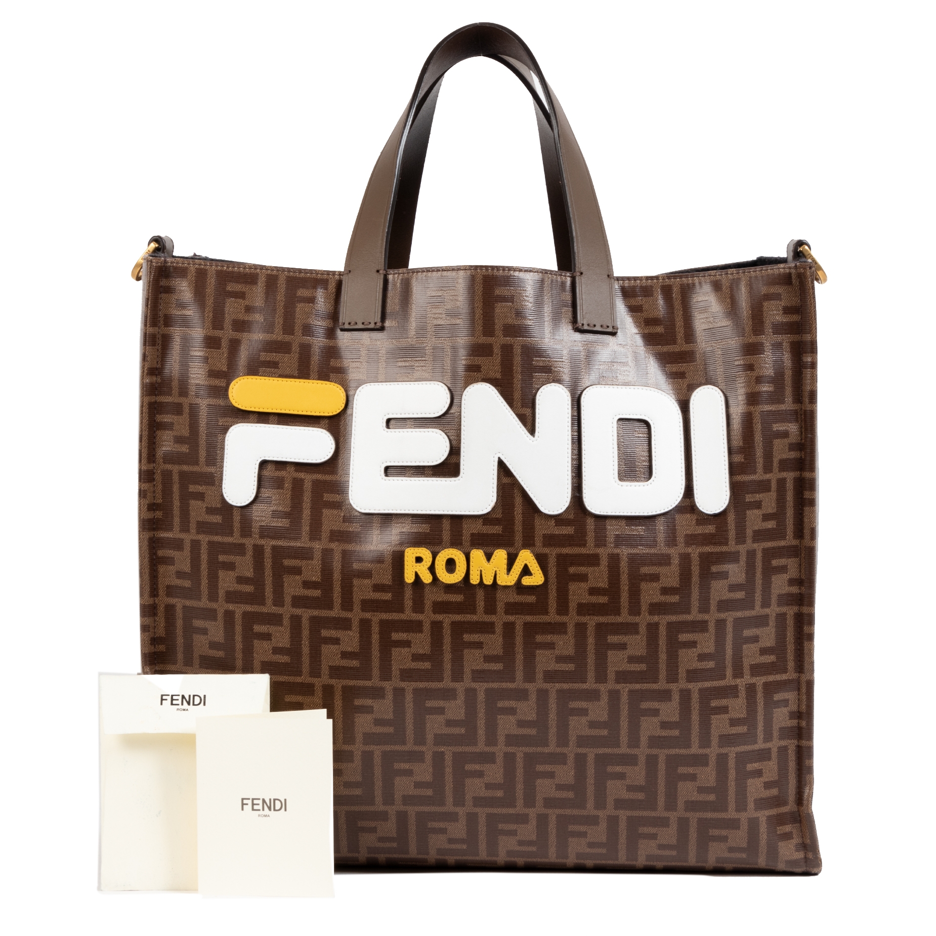 fendi fila shopper