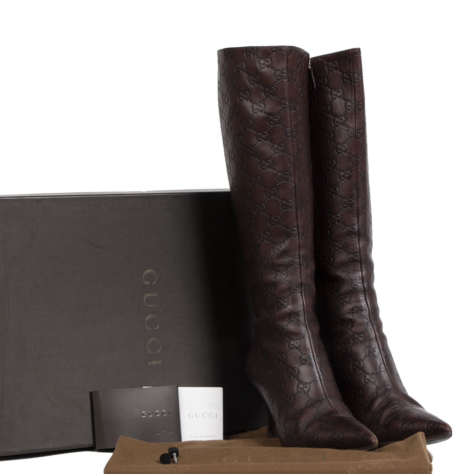 Gucci guccissima boots outlet