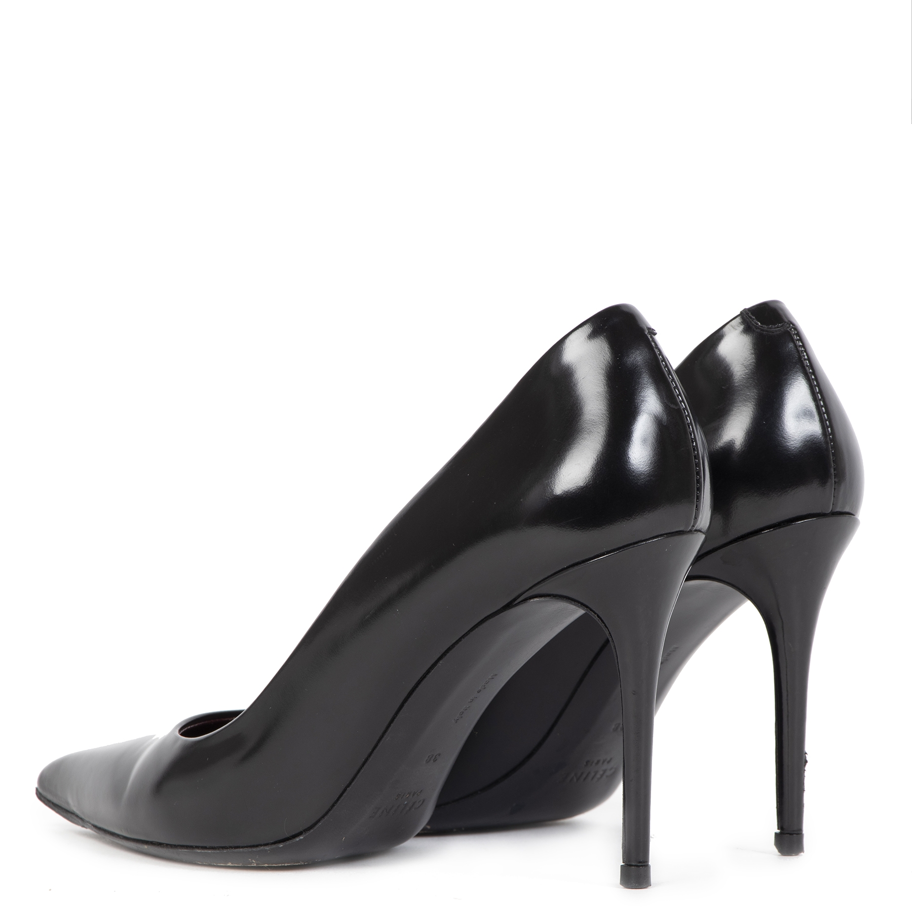 世界的に Céline Buy ○ Labellov ○ 38 Size - Pumps Toe Point Black 靴