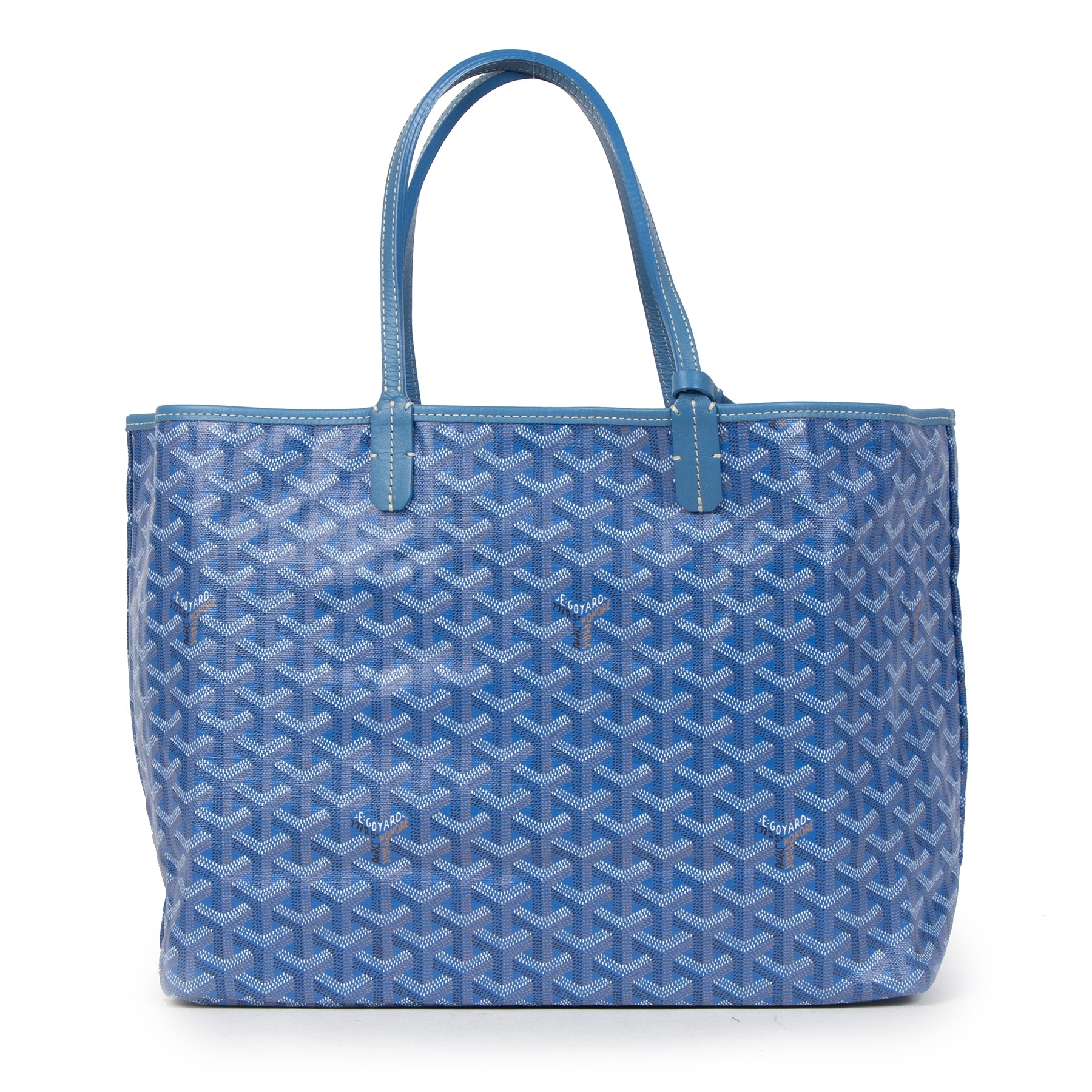 Goyard Sky Blue Saint Louis Tote ○ Labellov ○ Buy and Sell