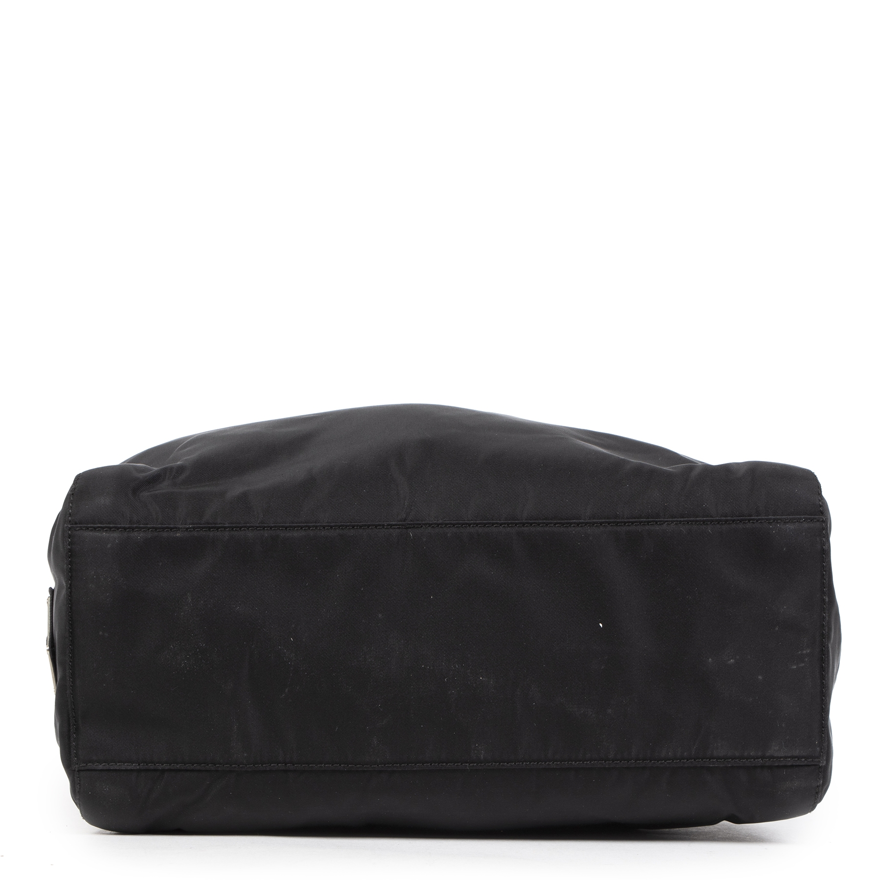 Prada Black Nylon Top Handle Bag ○ Labellov ○ Buy and Sell