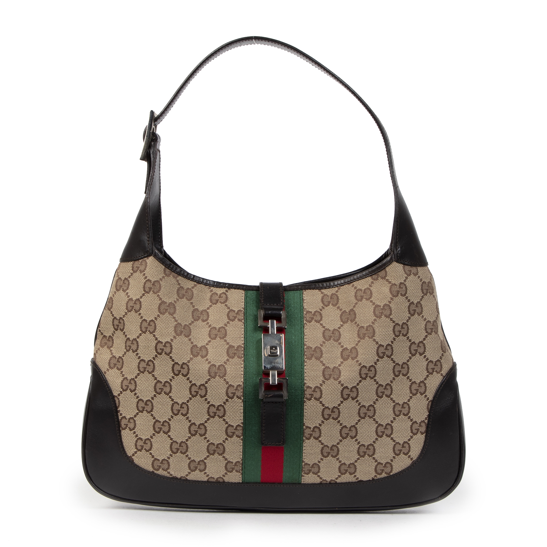バッグ Gucci Vintage GG Canvas Shoulder Bag 1669_gucci_canvas_shoulder_bag.jpg