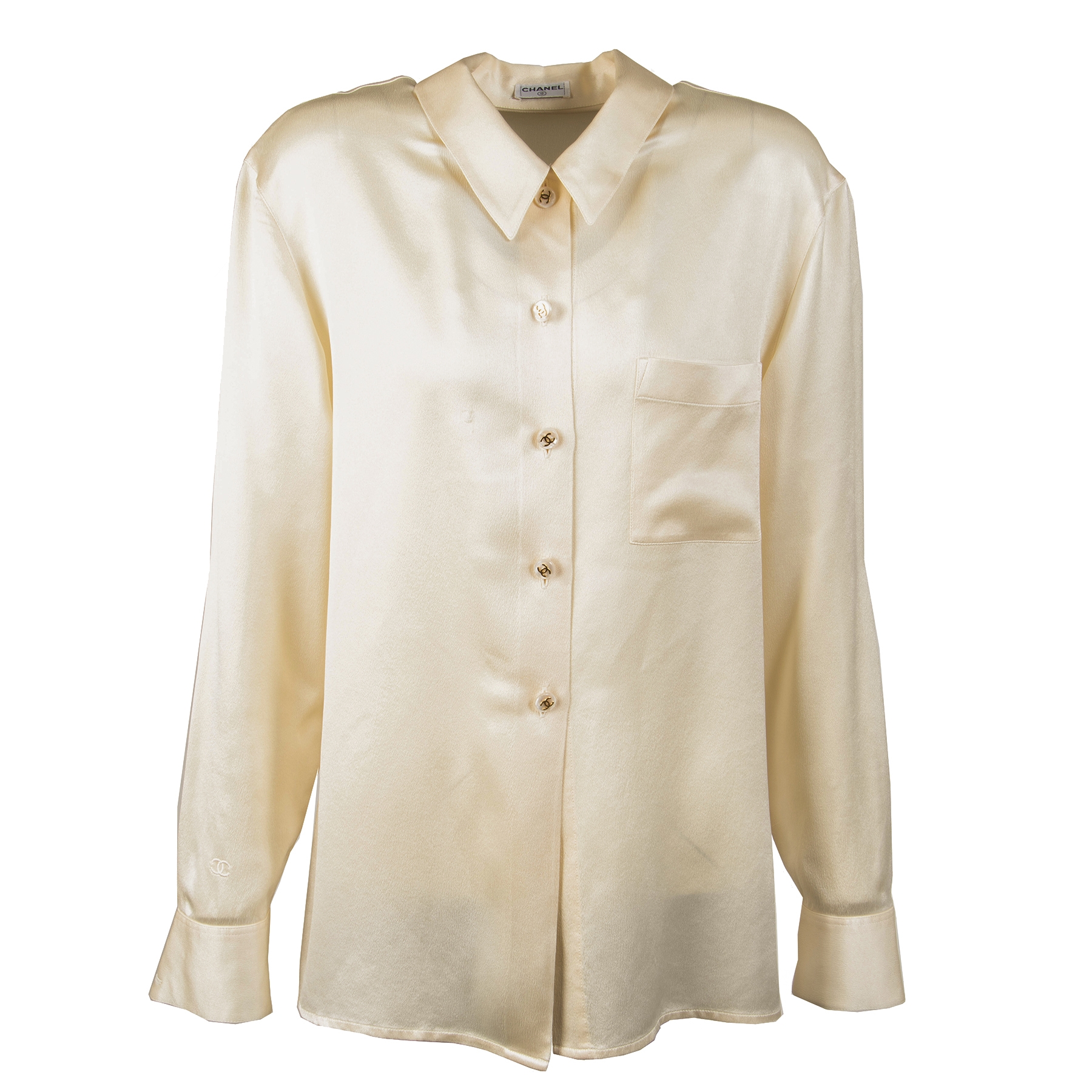 Chanel silk blouse Clearance