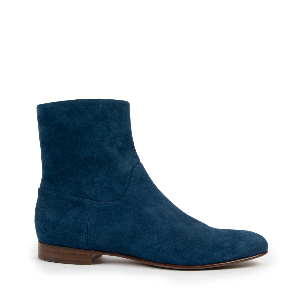 Sergio Rossi Blue Ankle Boots Size 37,5 ○ Labellov ○ Buy and