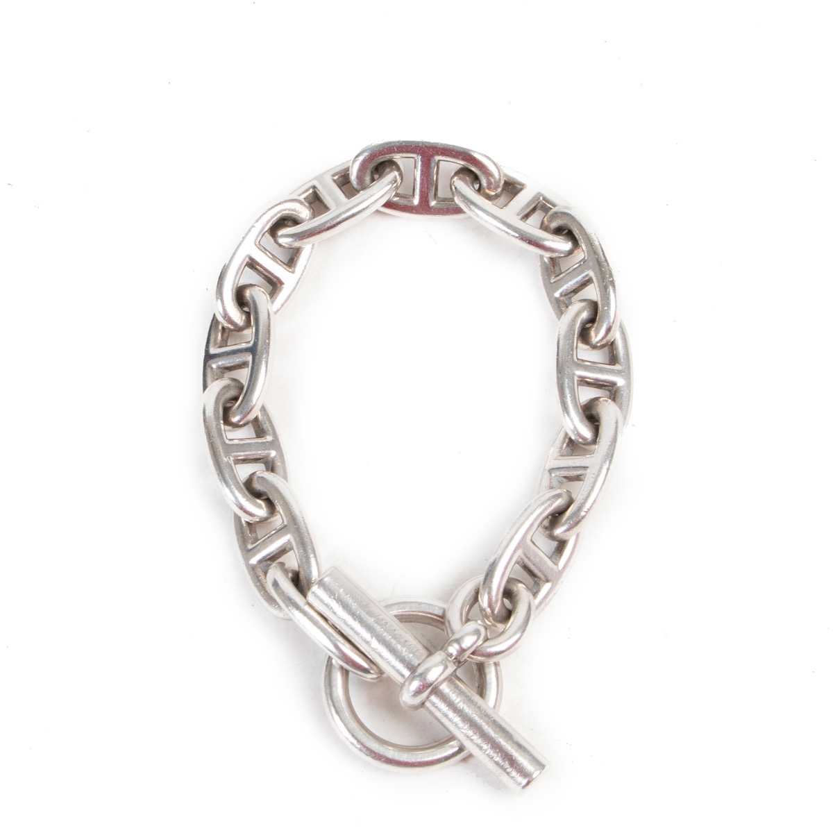 Hermès Silver Bracelet ○ Labellov ○ Buy and Sell Authentic