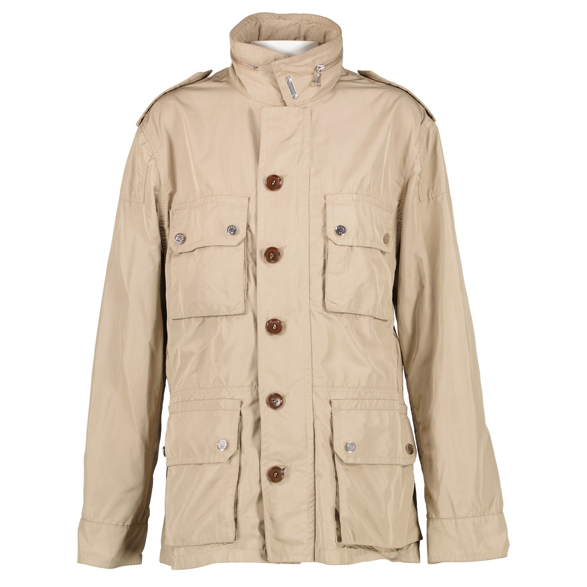 Moncler Beige Waterproof Jacket - Size 1 ○ Labellov ○ Buy