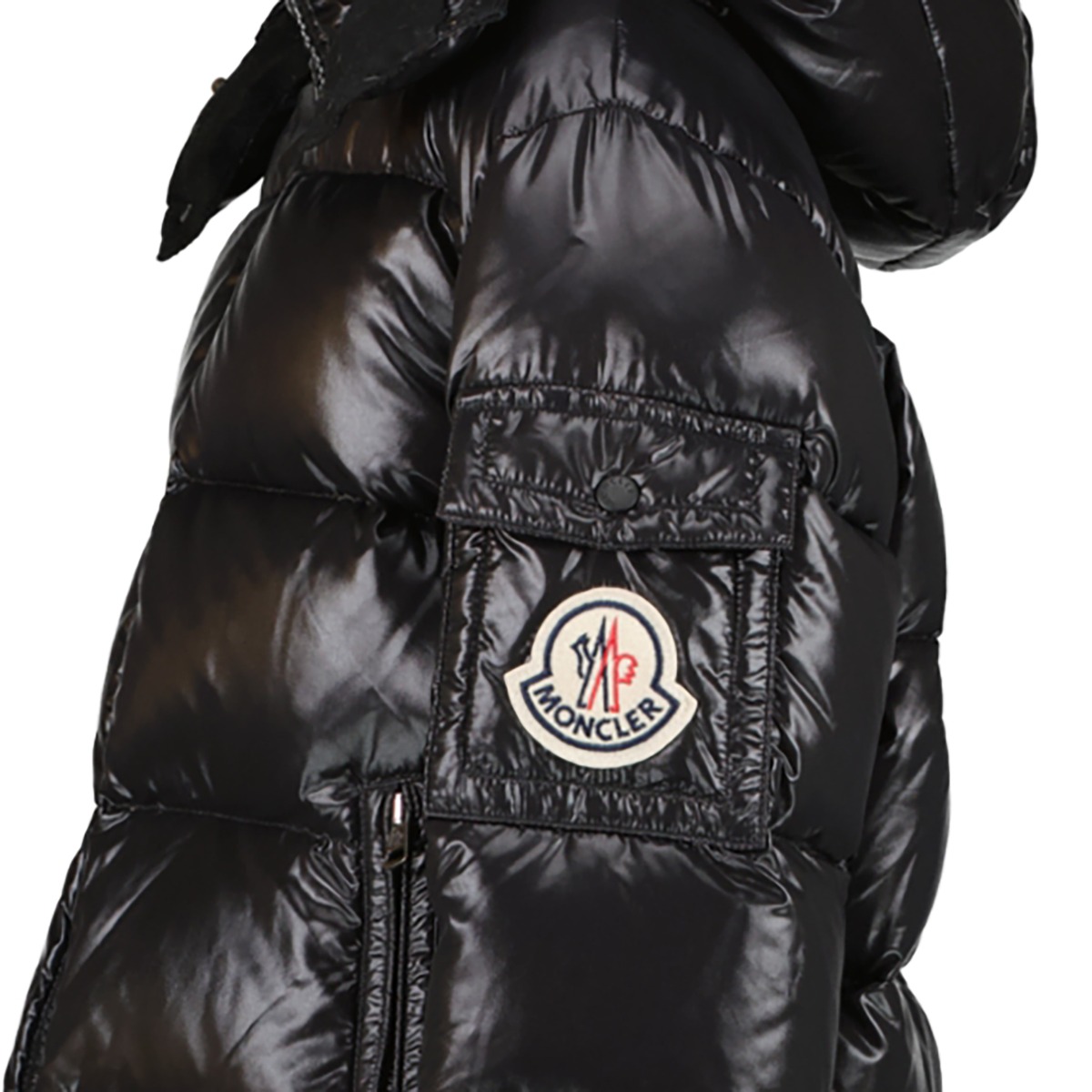 Moncler Black Himalaya Down Puffer Jacket - Size 2