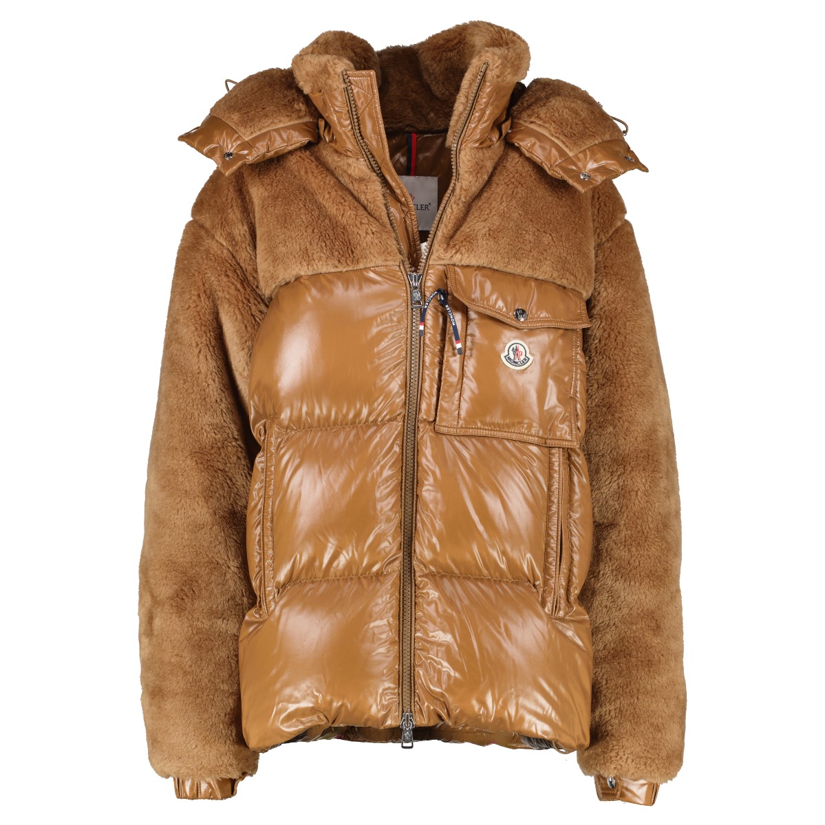 大人気新作 1689_moncler_brown_coat_front_ ジャケット・アウター