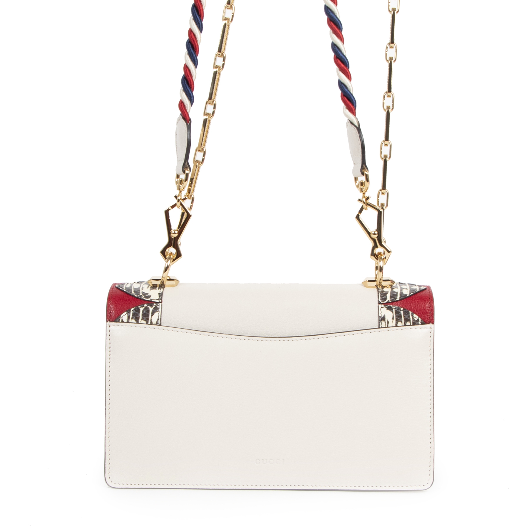 Gucci Limited Python Fox Broche Shoulder Bag Labellov Buy and Sell Authentic Luxury