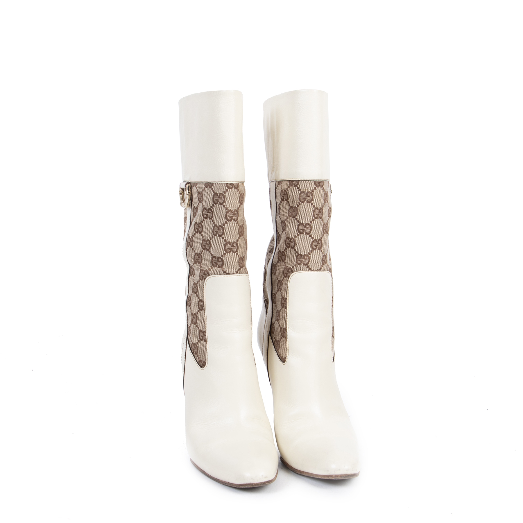 Gucci boots white clearance