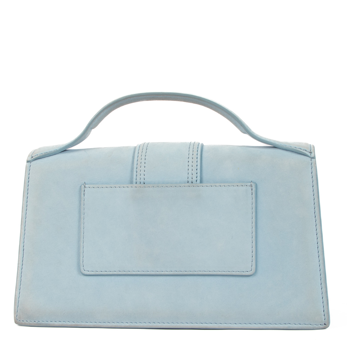 jacquemus ブルー　バッグ $905 JACQUEMUS LE GRAND BAMBINO CROC LEATHER CROSSBODY BLUE