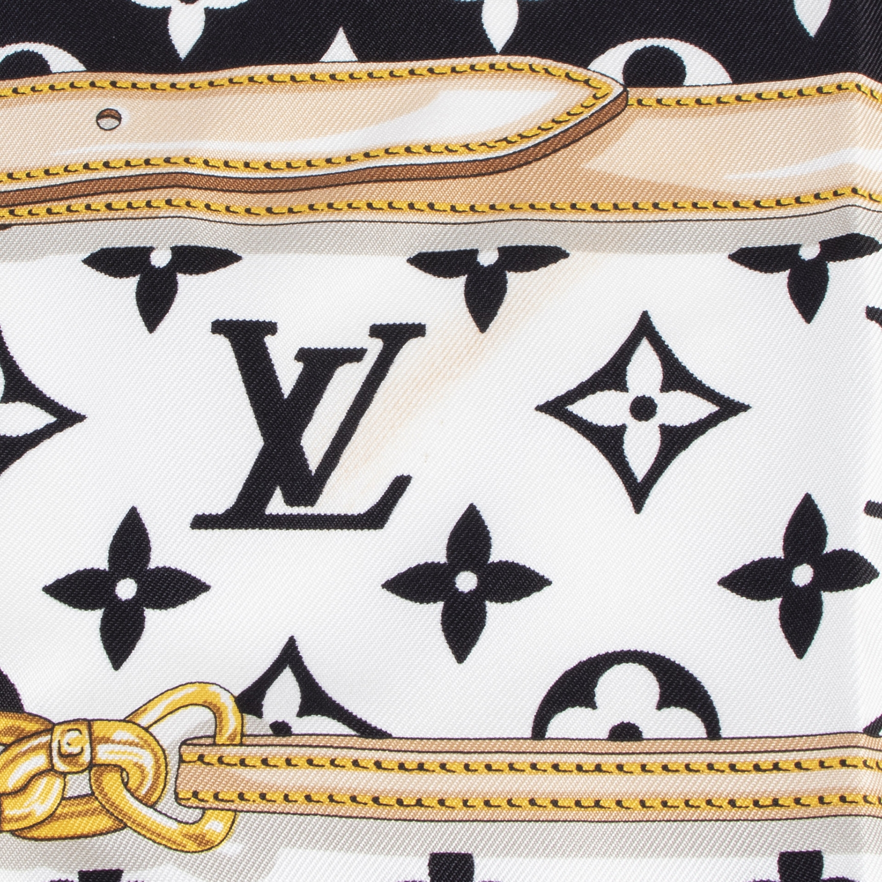 Obsessed with the @louisvuitton Monogram confidential square scarf