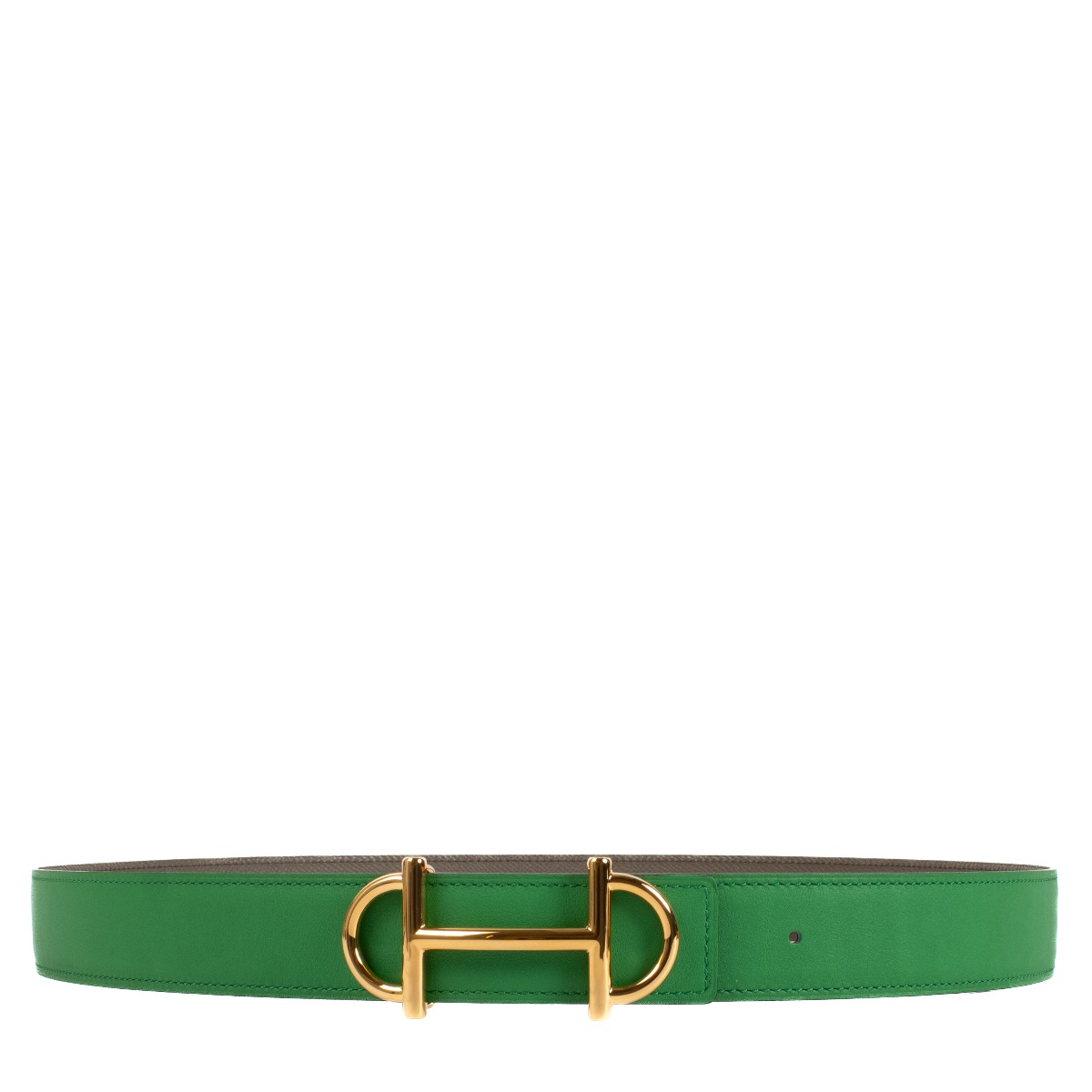 HERMES エルメス ベルト 緑 65 4500325Y0153 グリーン（緑）系 HERMES(エルメス) ベルト(レディース) - 海外