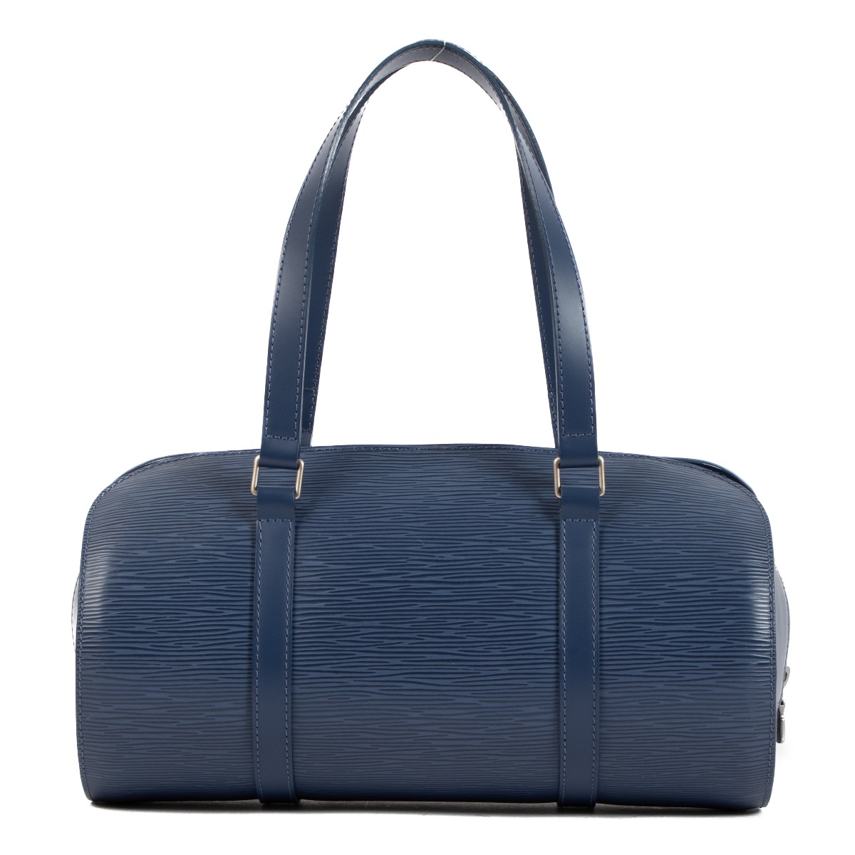 LOUIS VUITTON Authentic Vintage Blue Epi Leather Papillon Bag 