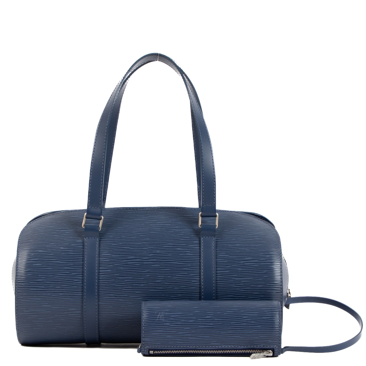 Louis Vuitton Papillon 30 Epi Leather Blue
