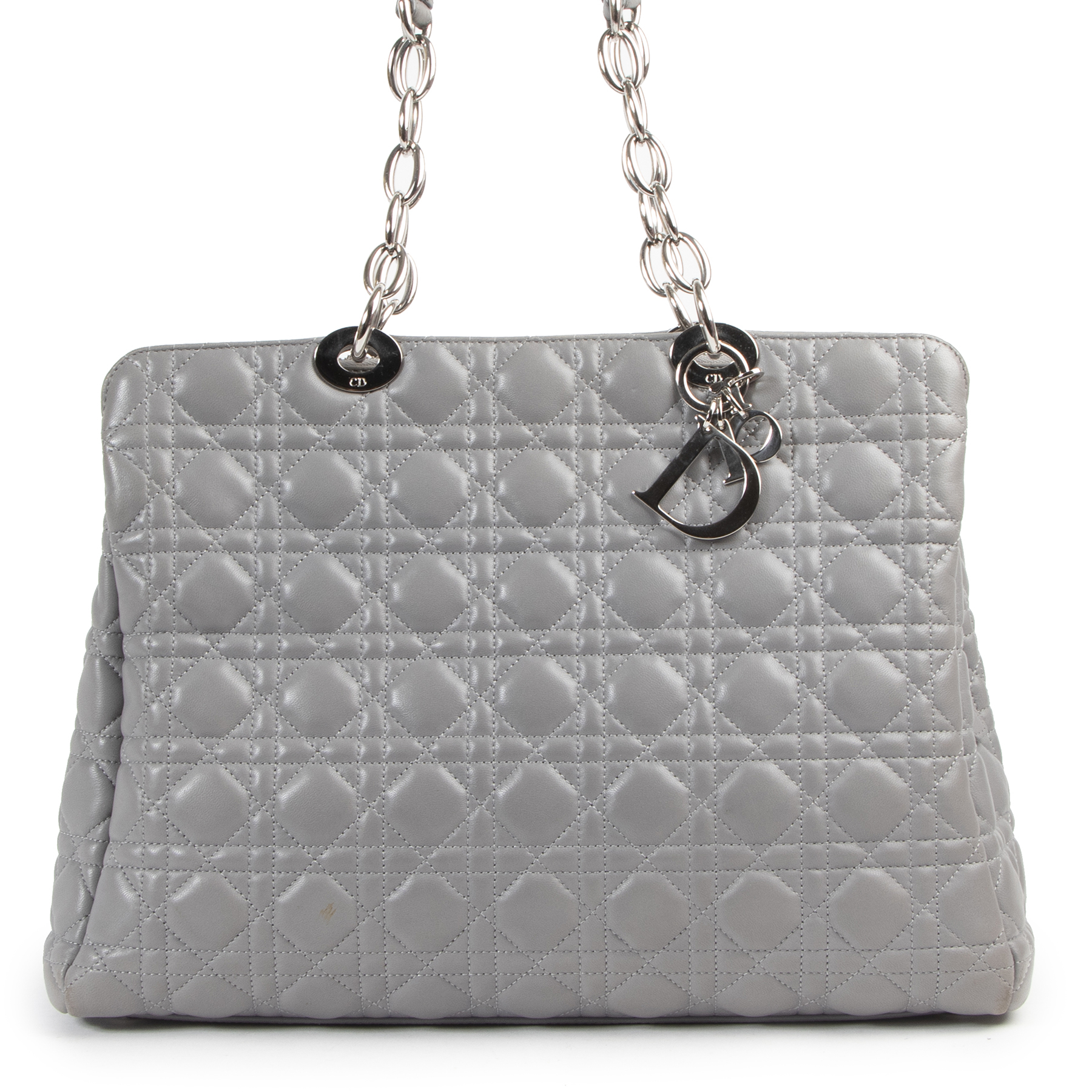 Grey dior sales tote bag