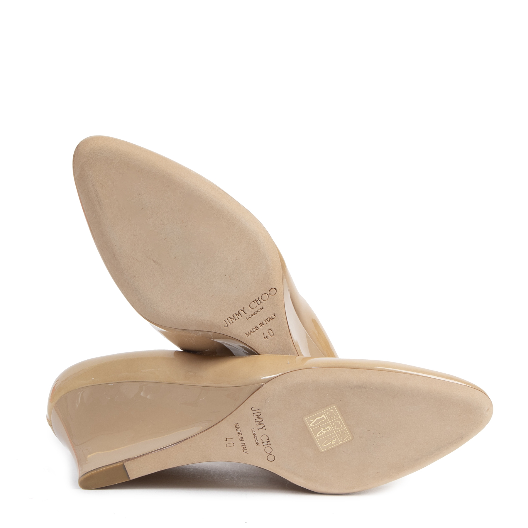 Jimmy choo shop nude wedges