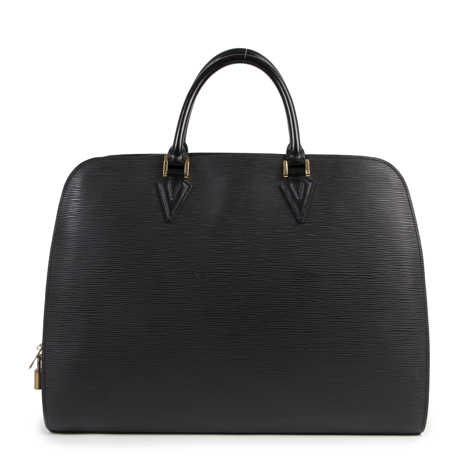 Louis Vuitton Sorbonne Epi Briefcase Black ○ Labellov ○ Buy and